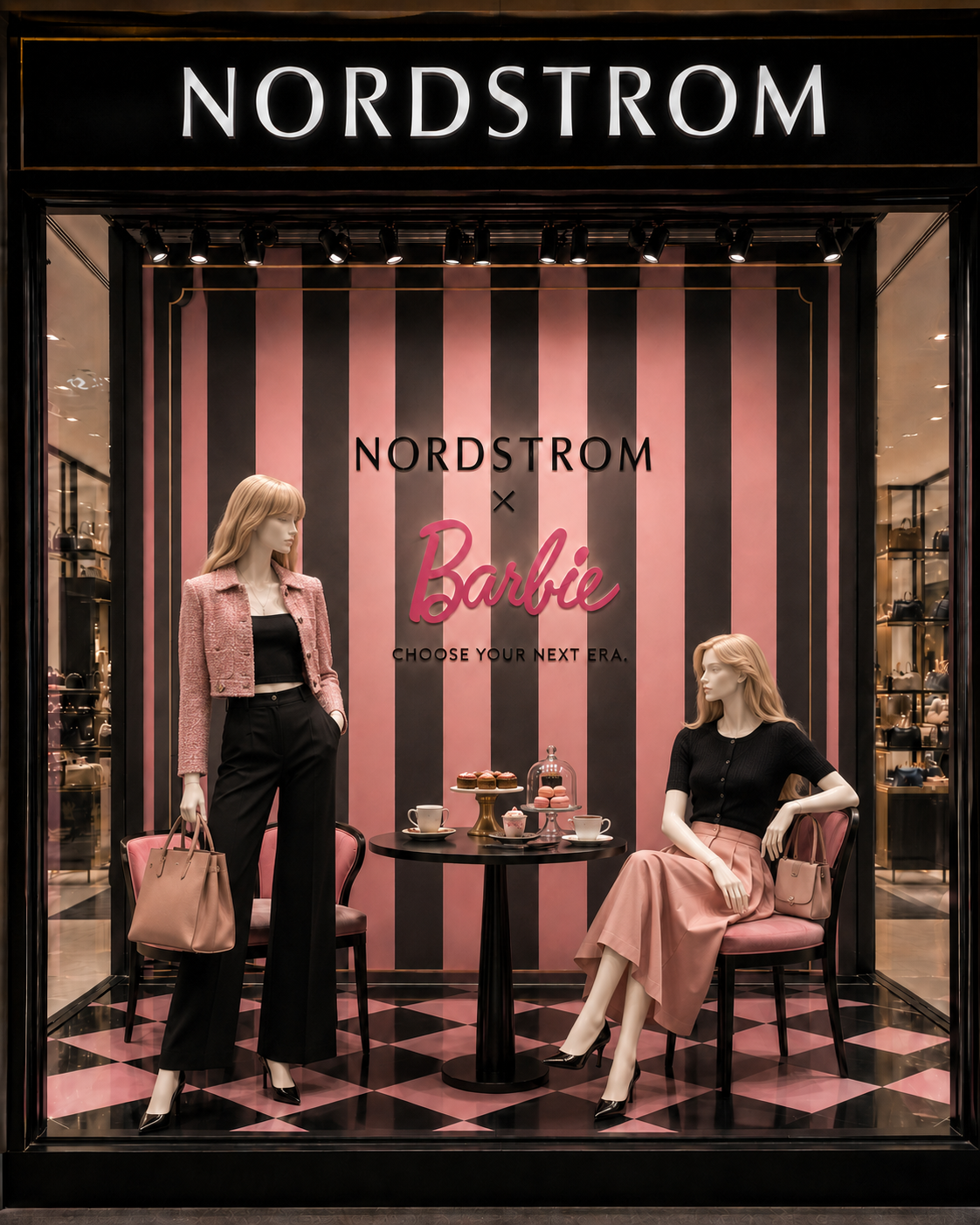 Nordstrom × Barbie storefront